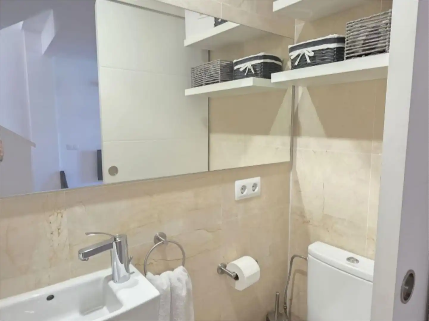 Bathroom of Detached homes for sale in Santa Eulària des Riu  with Air Conditioner, Terrace and Swimming Pool