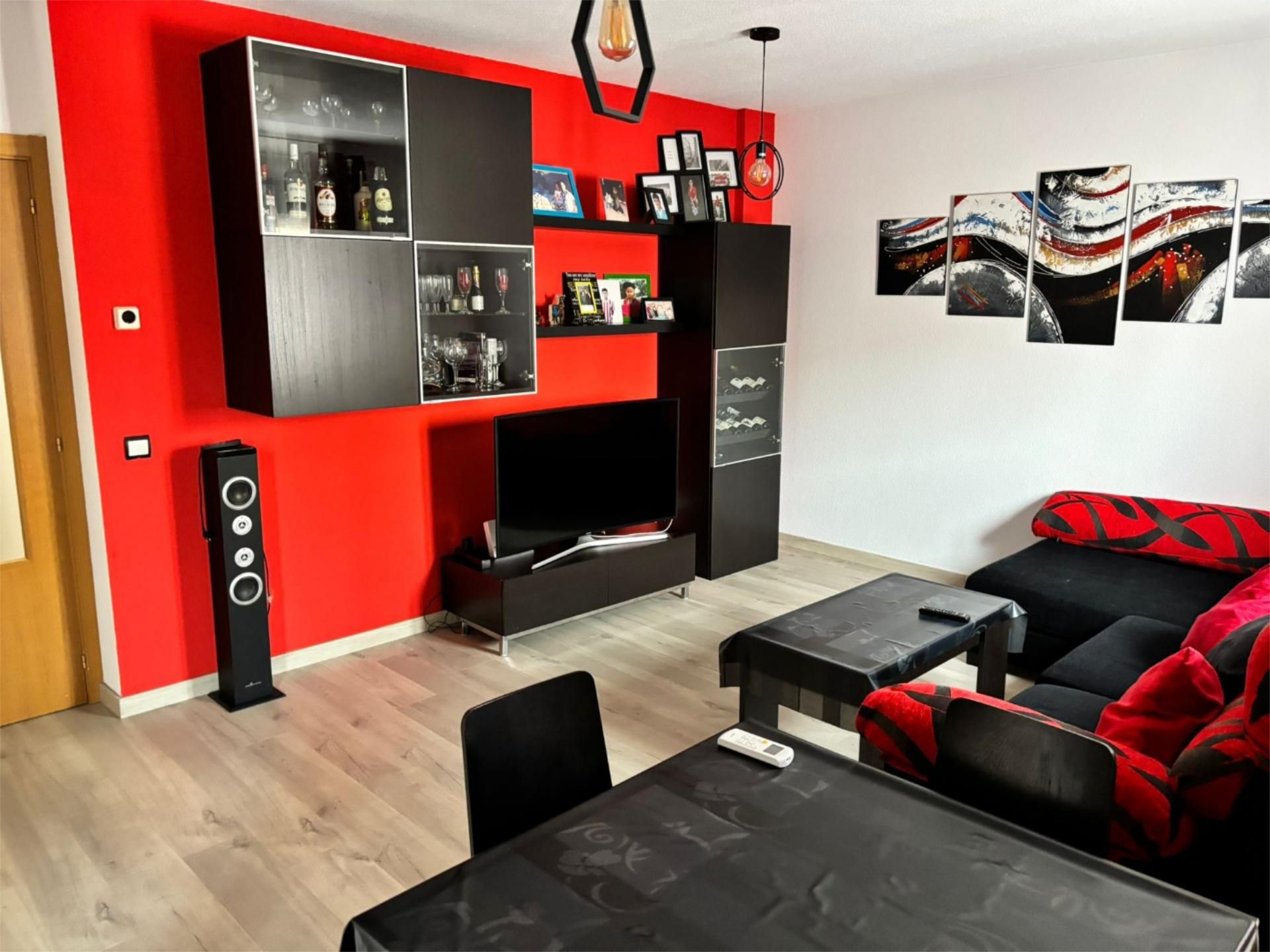Living room of Flat for sale in Torrejón de la Calzada  with Air Conditioner, Heating and Parquet flooring