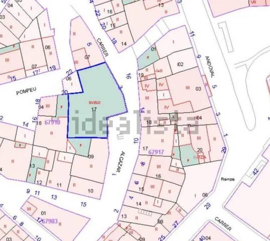 Terreno en Venta en Carrer Pompeu, 16 en Casco Antiguo