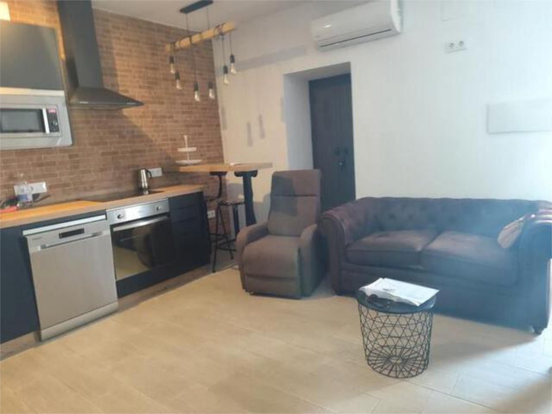Living room of Flat to rent in Aracena  with Furnished