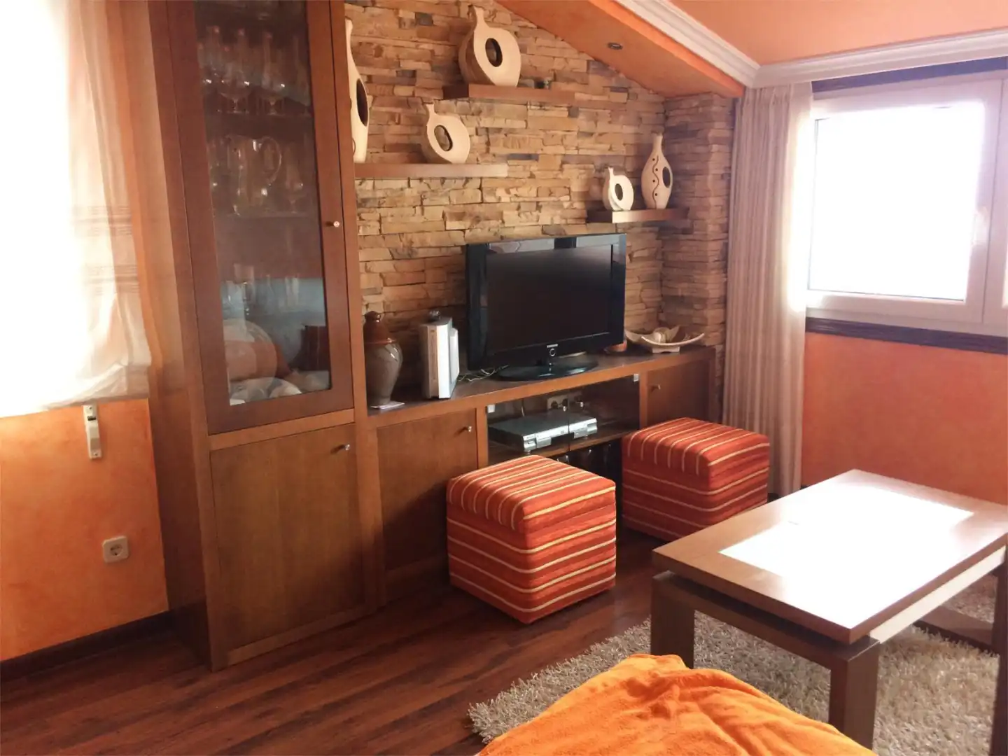 Sala de estar de Piso de alquiler en Malpica de Bergantiños