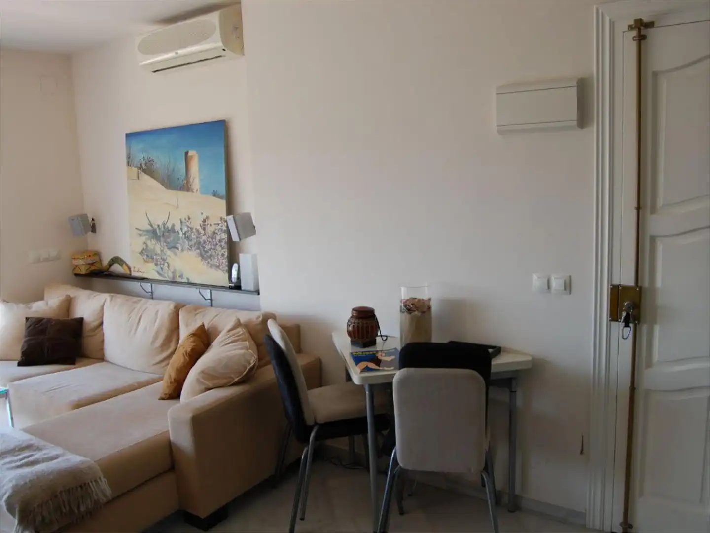 Sala de estar de Piso en venta en Málaga con Aire acondicionado, Calefacción y Jardín privado