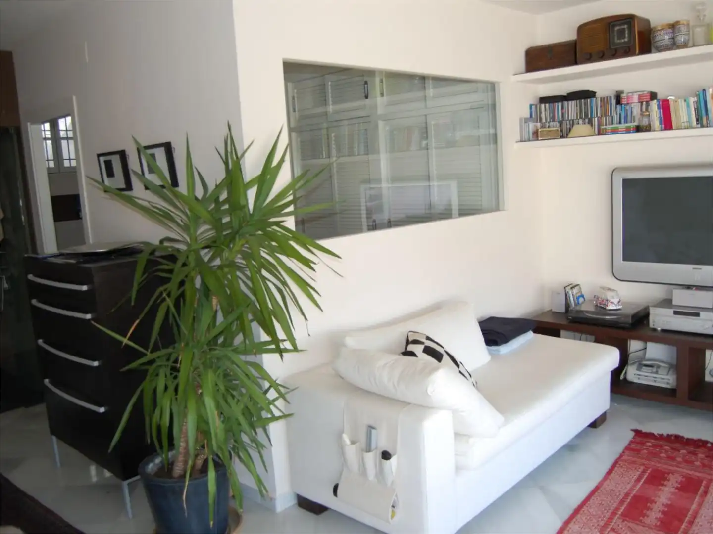 Sala de estar de Piso en venta en Málaga con Aire acondicionado, Calefacción y Jardín privado