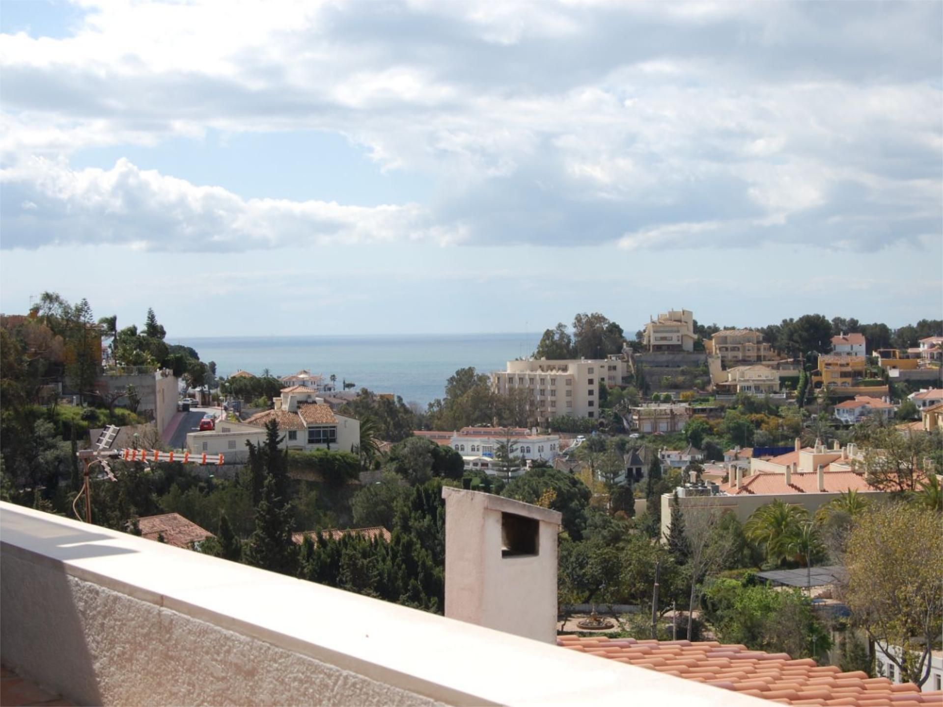 Vista exterior de Piso en venta en Málaga Capital con Aire acondicionado, Calefacción y Jardín privado