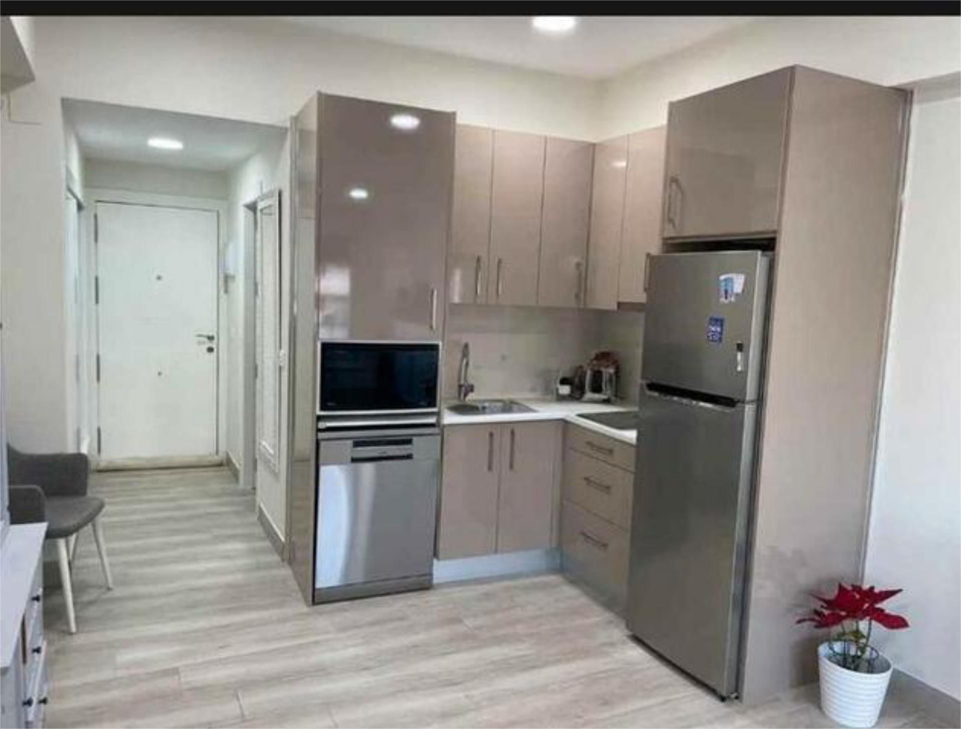 Kitchen of Flat to rent in Benalmádena  with Furnished