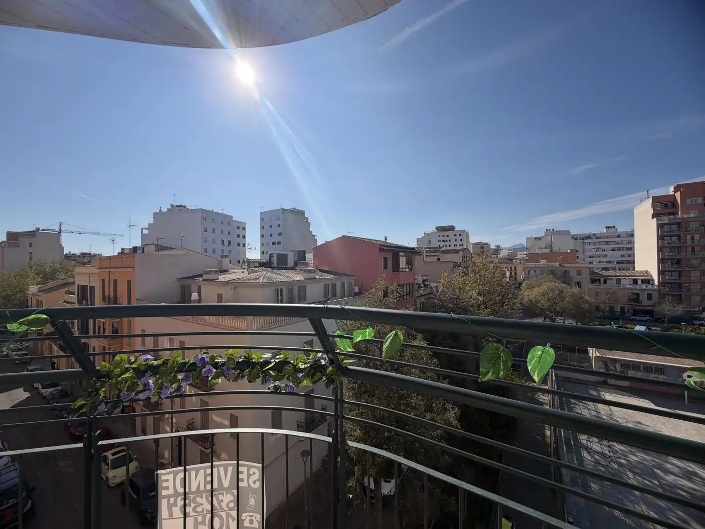 Dachboden zum Verkauf in Cort Terrasse von Dachboden zum Verkauf in Palma de Mallorca mit Klimaanlage, Heizung und Terrasse