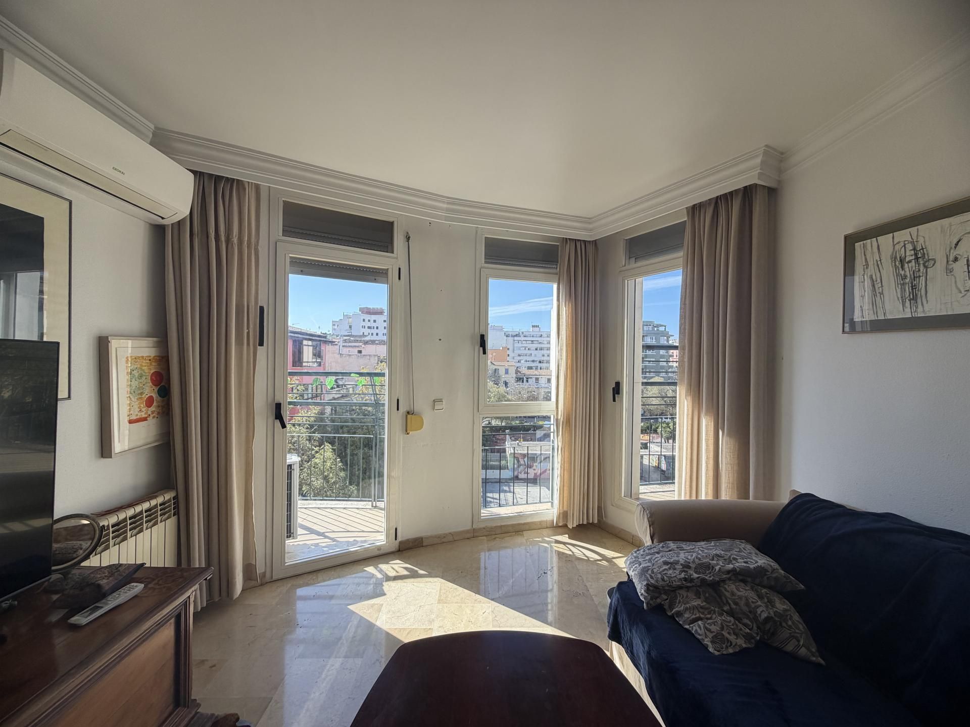 Bedroom of Attic for sale in  Palma de Mallorca  with Air Conditioner, Heating and Terrace