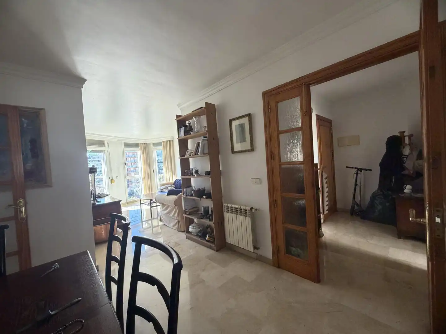 Dachboden zum Verkauf in Cort Wohnzimmer von Dachboden zum Verkauf in Palma de Mallorca mit Klimaanlage, Heizung und Terrasse