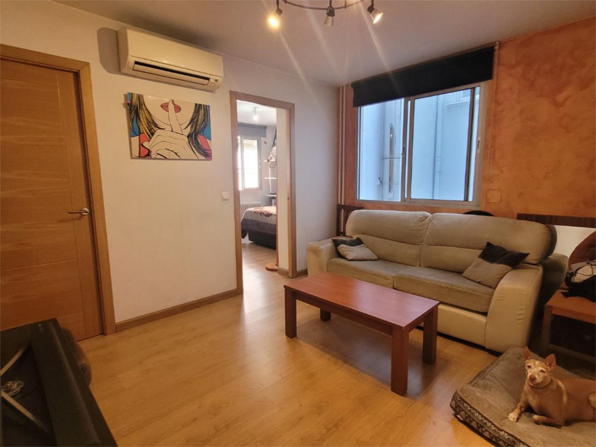 Sala d'estar de Pis en venda en  Madrid Capital amb Aire condicionat i Calefacció