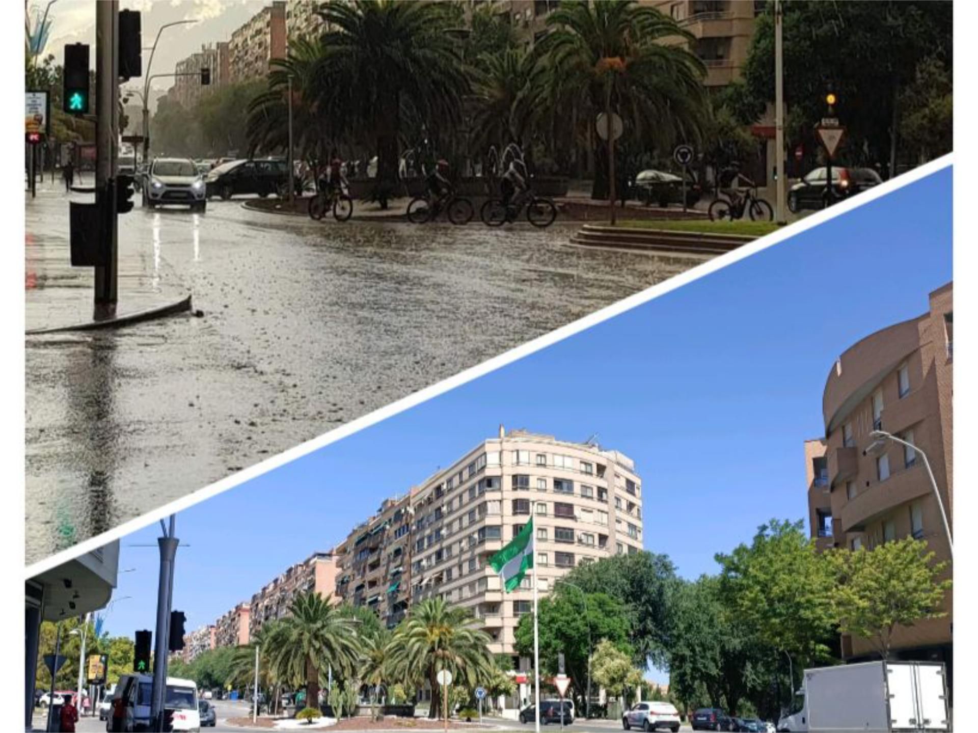 Exterior view of Flat for sale in  Jaén Capital  with Air Conditioner and Terrace