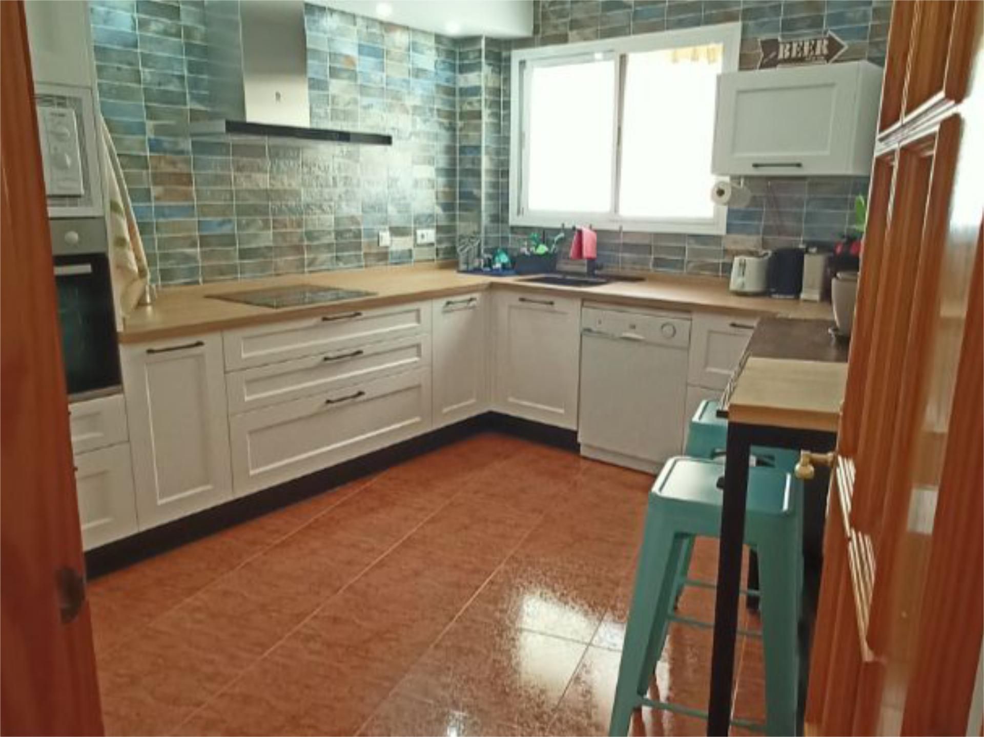 Cuina de Casa adosada en venda en Gádor amb Aire condicionat