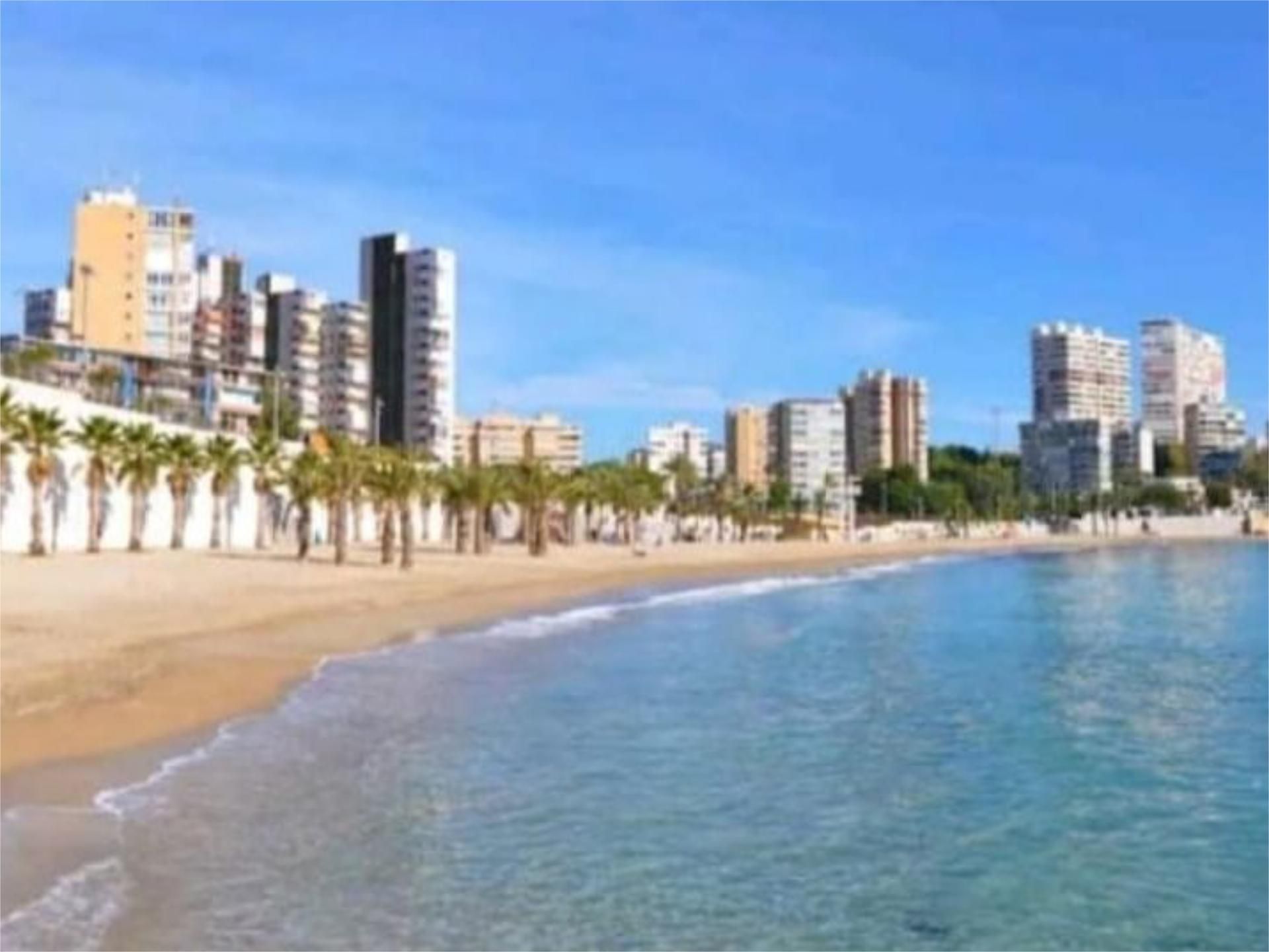 Vista exterior de Pis de lloguer en Alicante / Alacant amb Aire condicionat, Calefacció i Moblat
