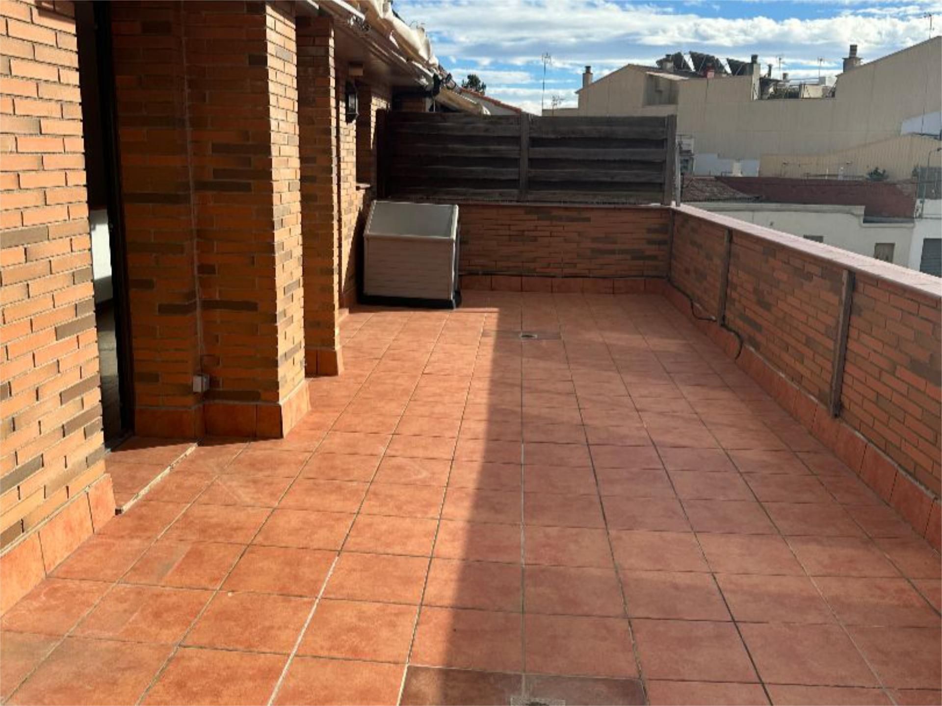 Terrace of Flat to rent in Terrassa  with Air Conditioner, Heating and Private garden