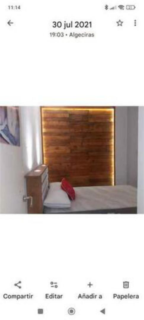 Bedroom of House or chalet for sale in Algeciras  with Heating, Terrace and Furnished
