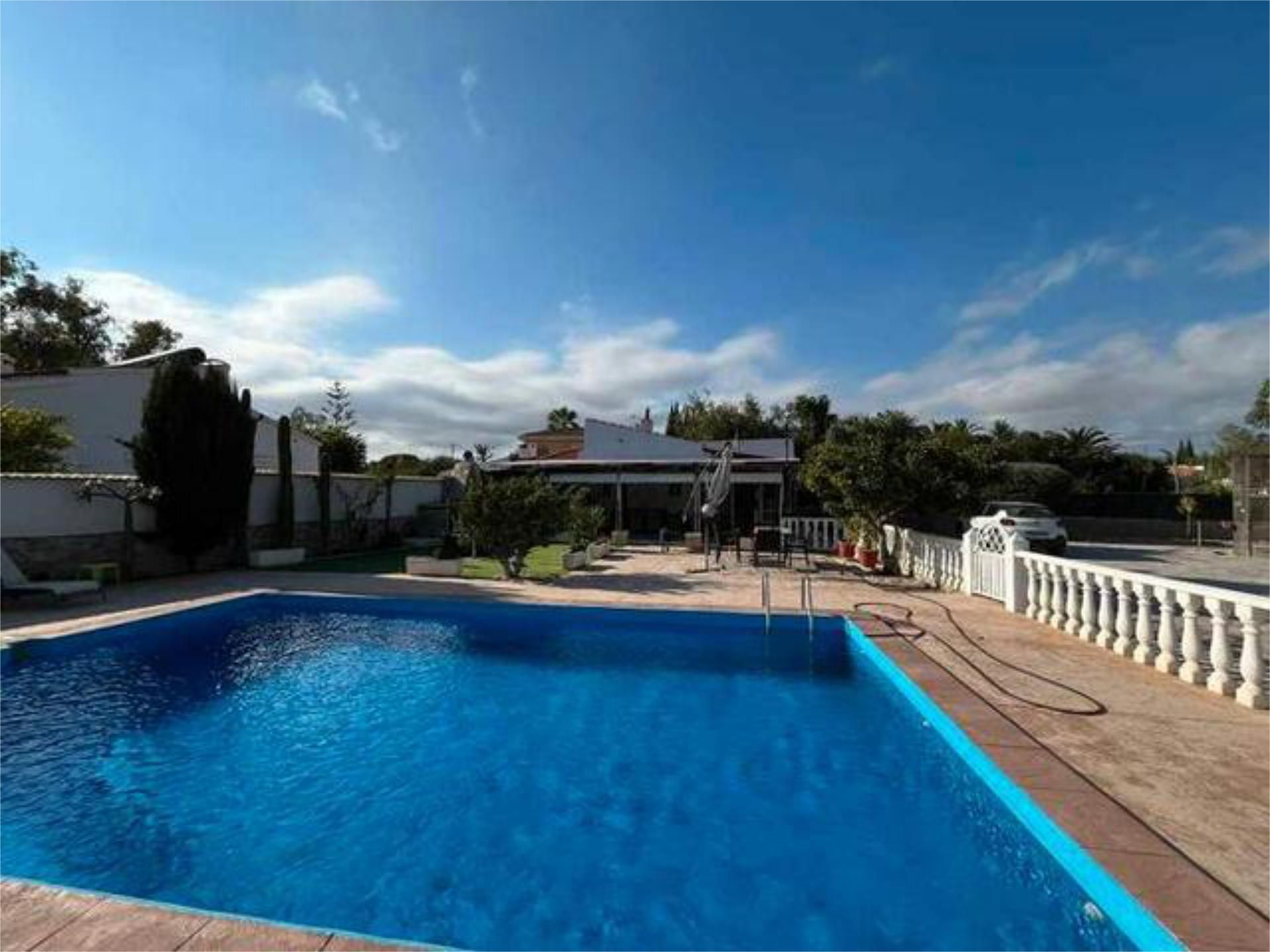 Swimming pool of Single-family semi-detached to rent in Mutxamel  with Heating, Private garden and Terrace
