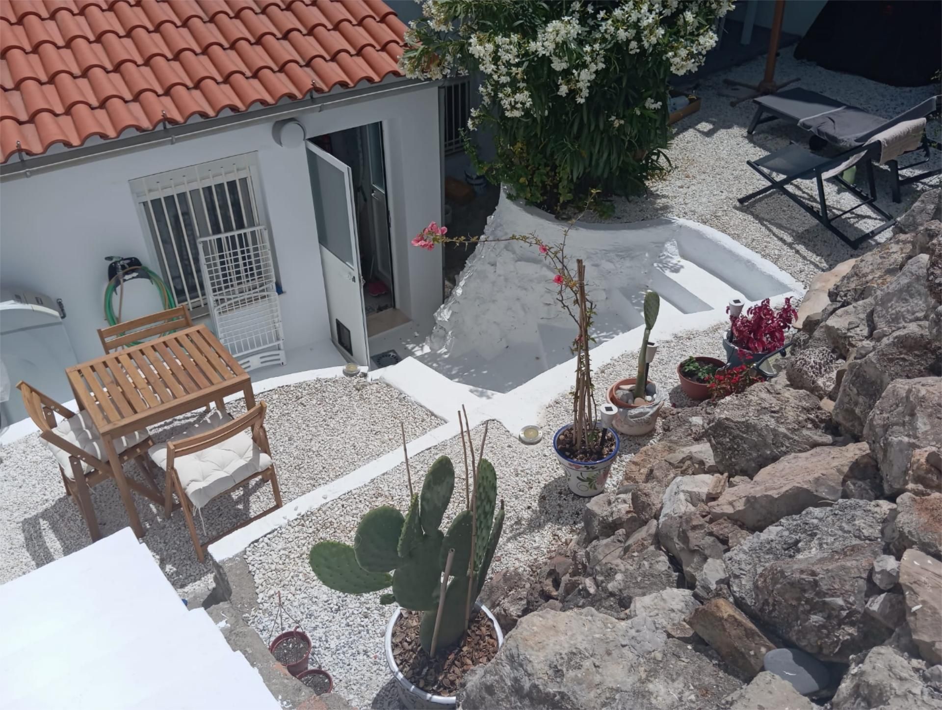 Jardí de Casa adosada en venda en Olvera amb Aire condicionat, Terrassa i Balcó