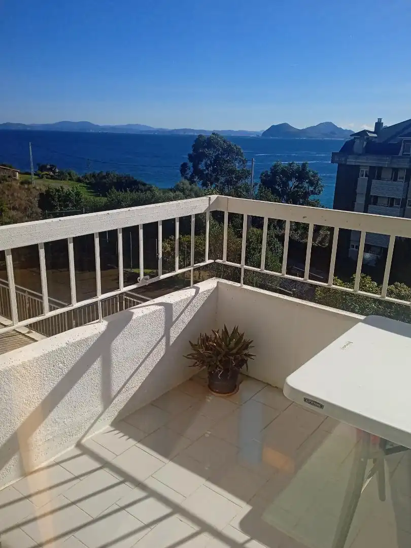 Terrasse von Wohnung zum Verkauf in Castro-Urdiales mit Terrasse, Schwimmbad und Balkon
