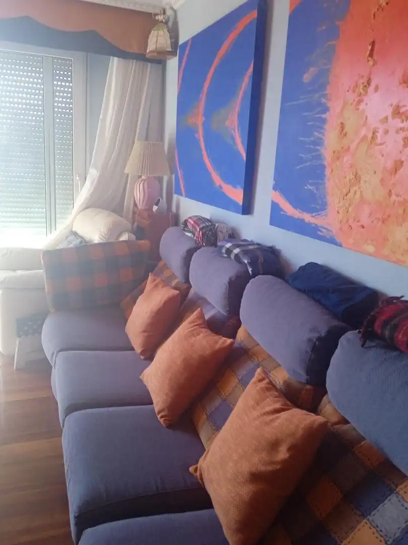 Wohnzimmer von Wohnung zum Verkauf in Castro-Urdiales mit Terrasse, Schwimmbad und Balkon