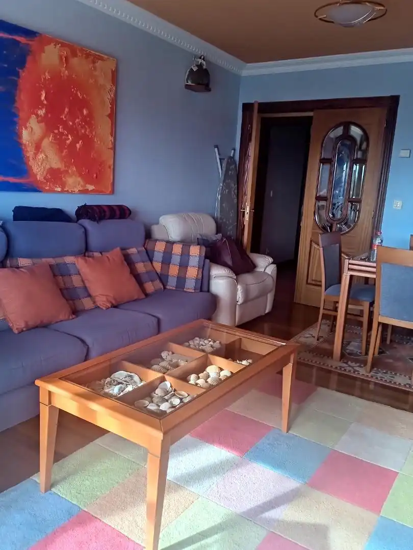 Wohnzimmer von Wohnung zum Verkauf in Castro-Urdiales mit Terrasse, Schwimmbad und Balkon
