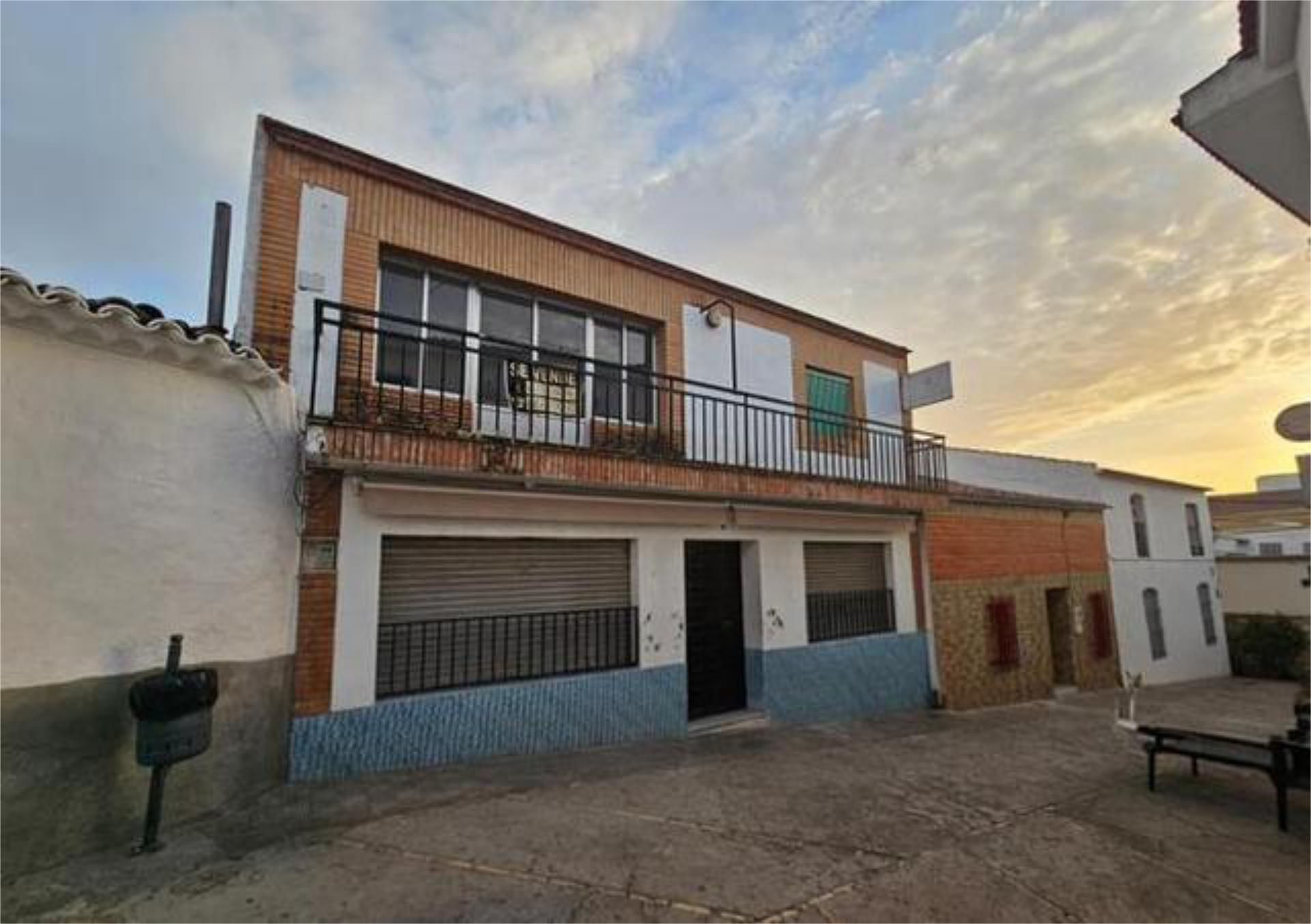 Exterior view of House or chalet for sale in Santa Bárbara de Casa  with Private garden and Terrace