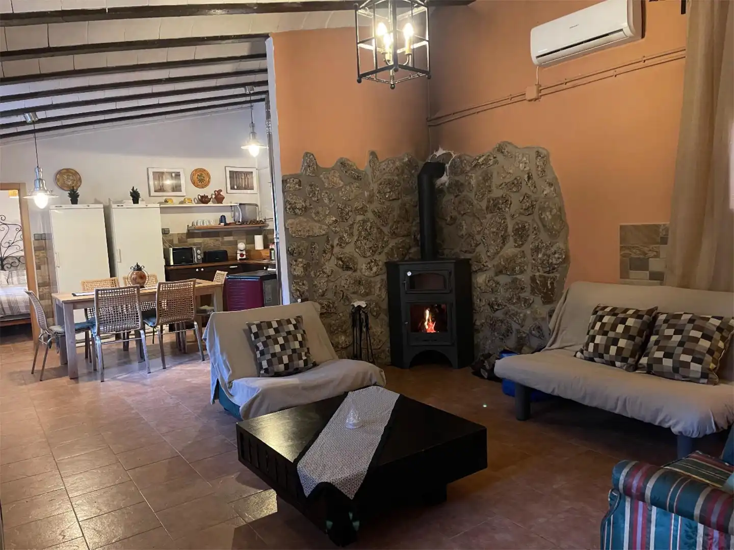 Living room of Flat for sale in Riópar  with Air Conditioner, Heating and Terrace