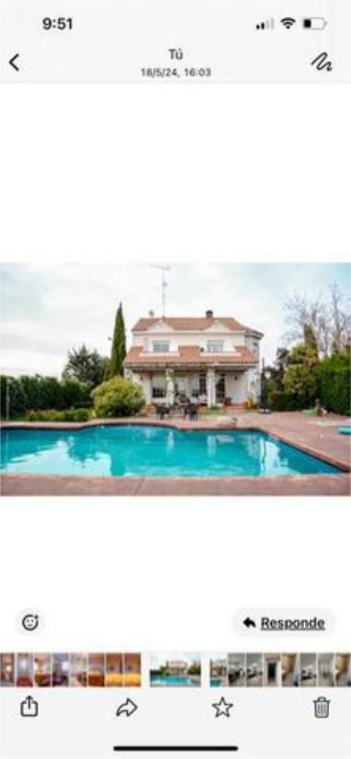 Swimming pool of Study to share in Moraleja de Enmedio  with Furnished