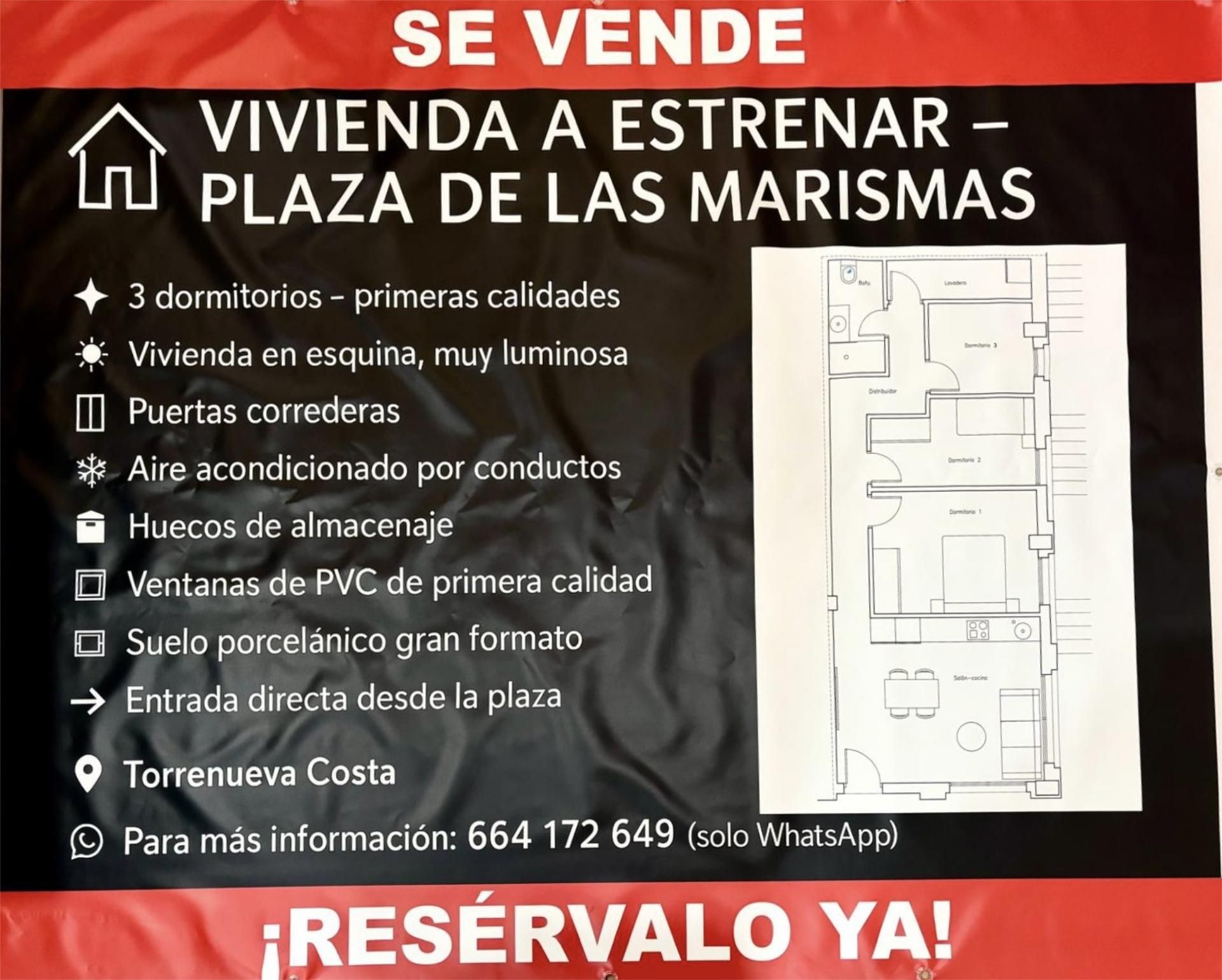Vista exterior de Apartament en venda en Torrenueva Costa amb Aire condicionat