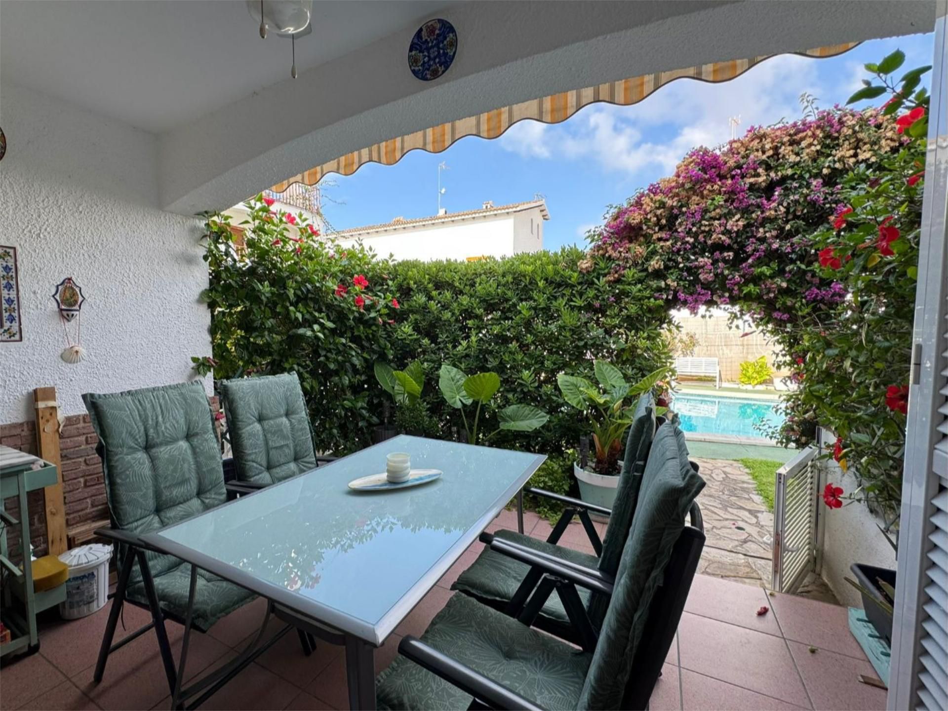 Garden of Single-family semi-detached for sale in Roda de Berà  with Terrace, Swimming Pool and Balcony