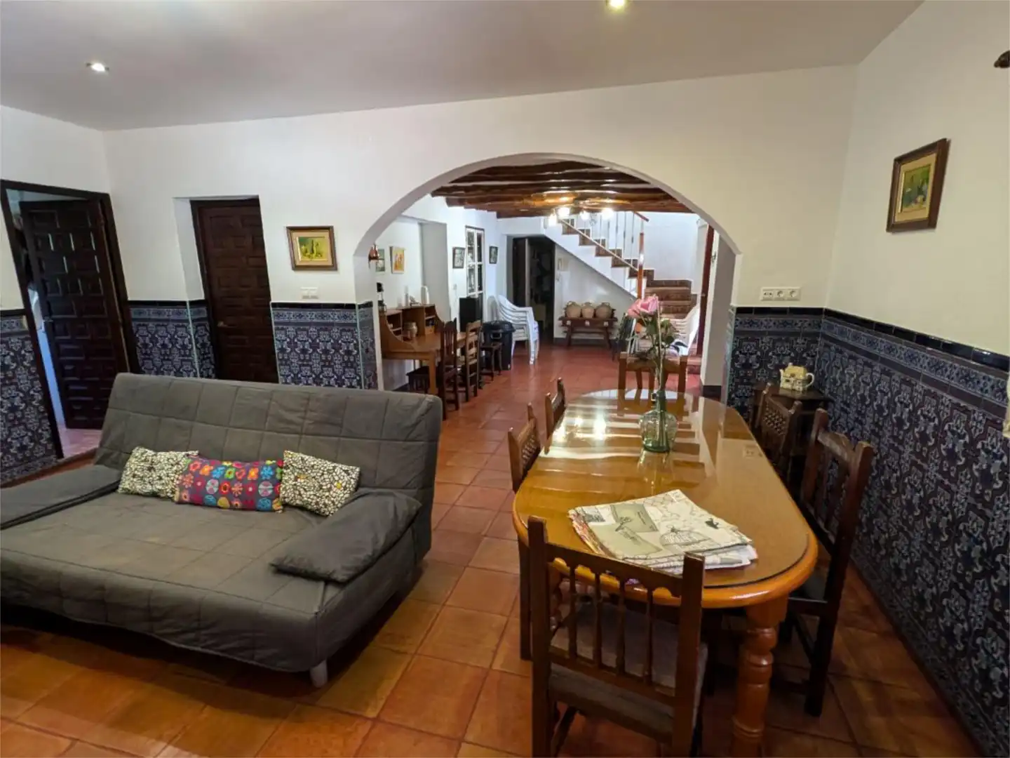 Dining room of Flat for sale in Benamejí  with Air Conditioner, Heating and Private garden