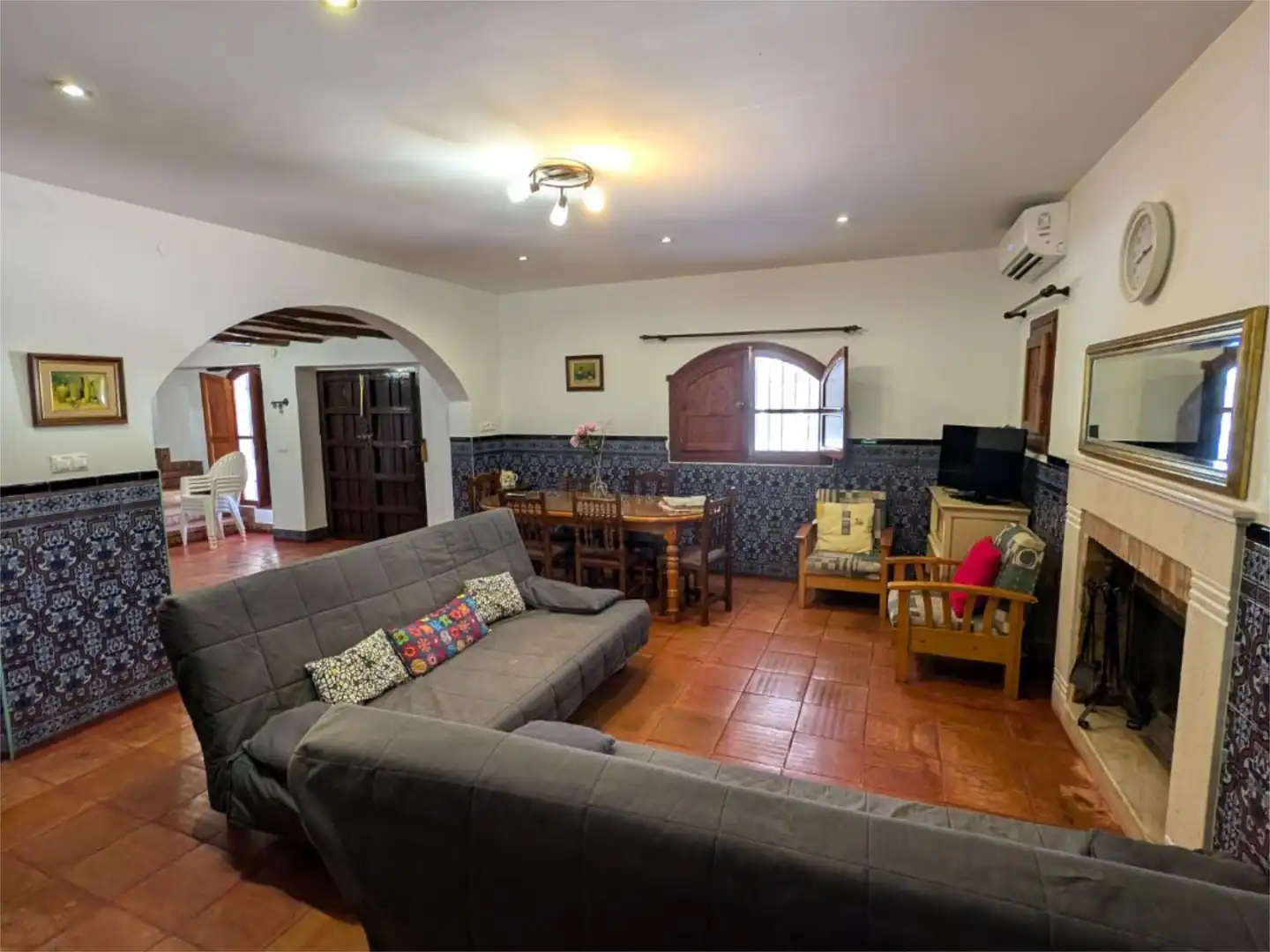 Living room of Flat for sale in Benamejí  with Air Conditioner, Heating and Private garden