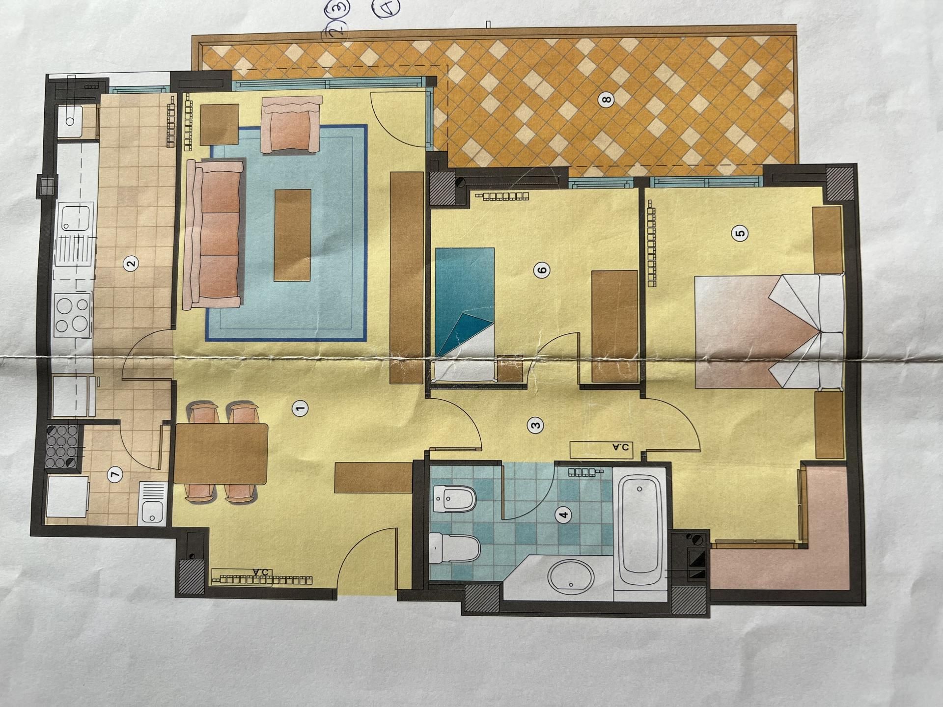 Flat to rent in  Lleida Capital  with Air Conditioner, Heating and Parquet flooring