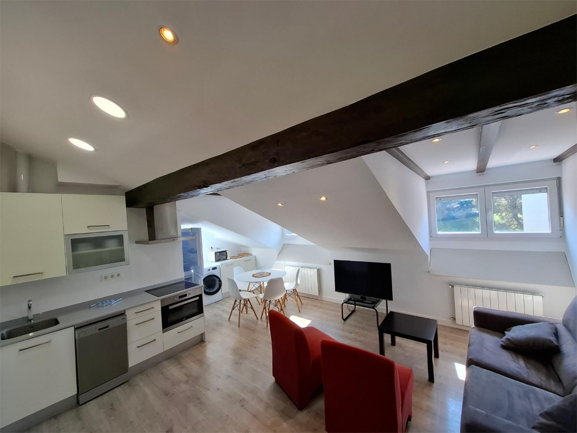 Living room of Attic for sale in Santander