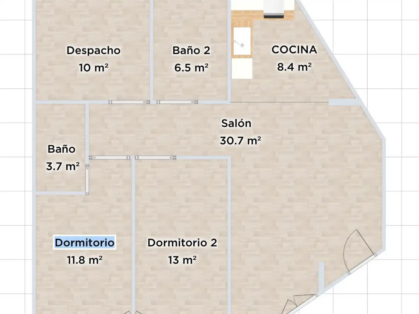 Wohnung zum Verkauf in Carrer de Tomás Bretón, 2, El Gall Wohnung zum Verkauf in Esplugues de Llobregat mit Klimaanlage und Schwimmbad