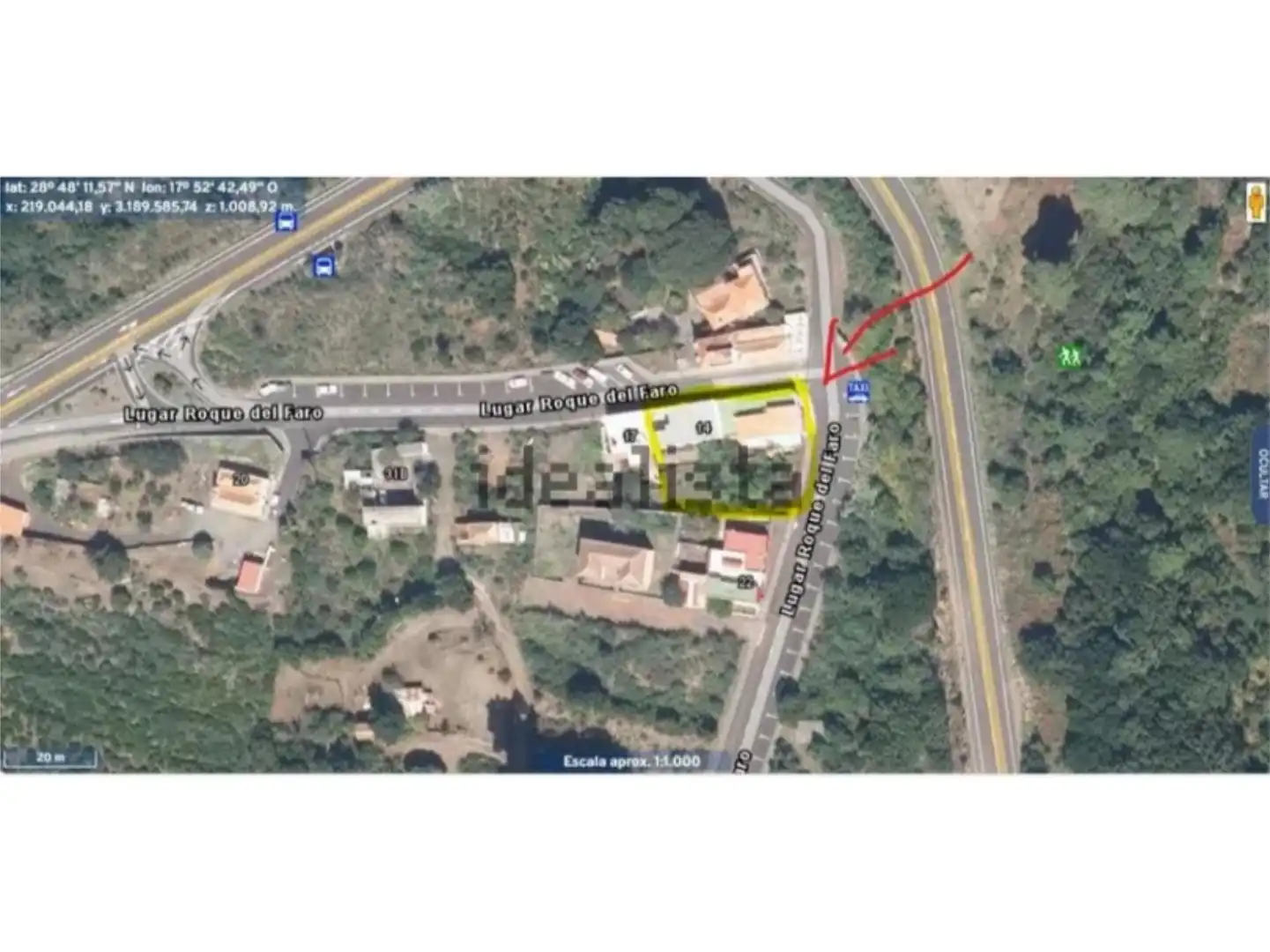 Casa adosada en venta en Calle Roque del Faro, 22, Garafía Vista exterior de Casa adosada en venta en Garafía con Jardín privado, Terraza y Trastero