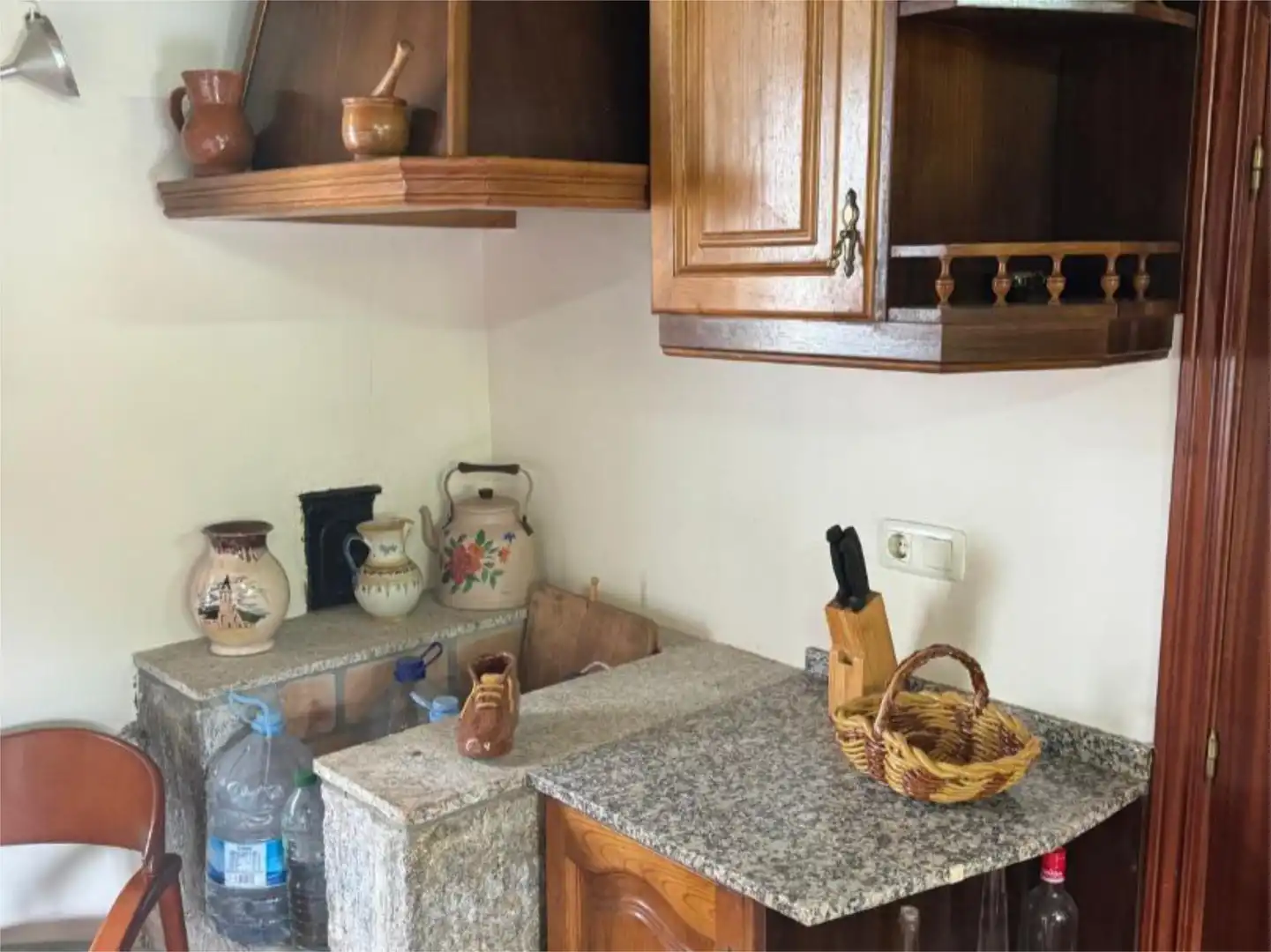 Piso en venta en Aldea Marqués Figueroa, 6, San Sadurniño Cocina de Piso en venta en San Sadurniño con Jardín privado y Amueblado