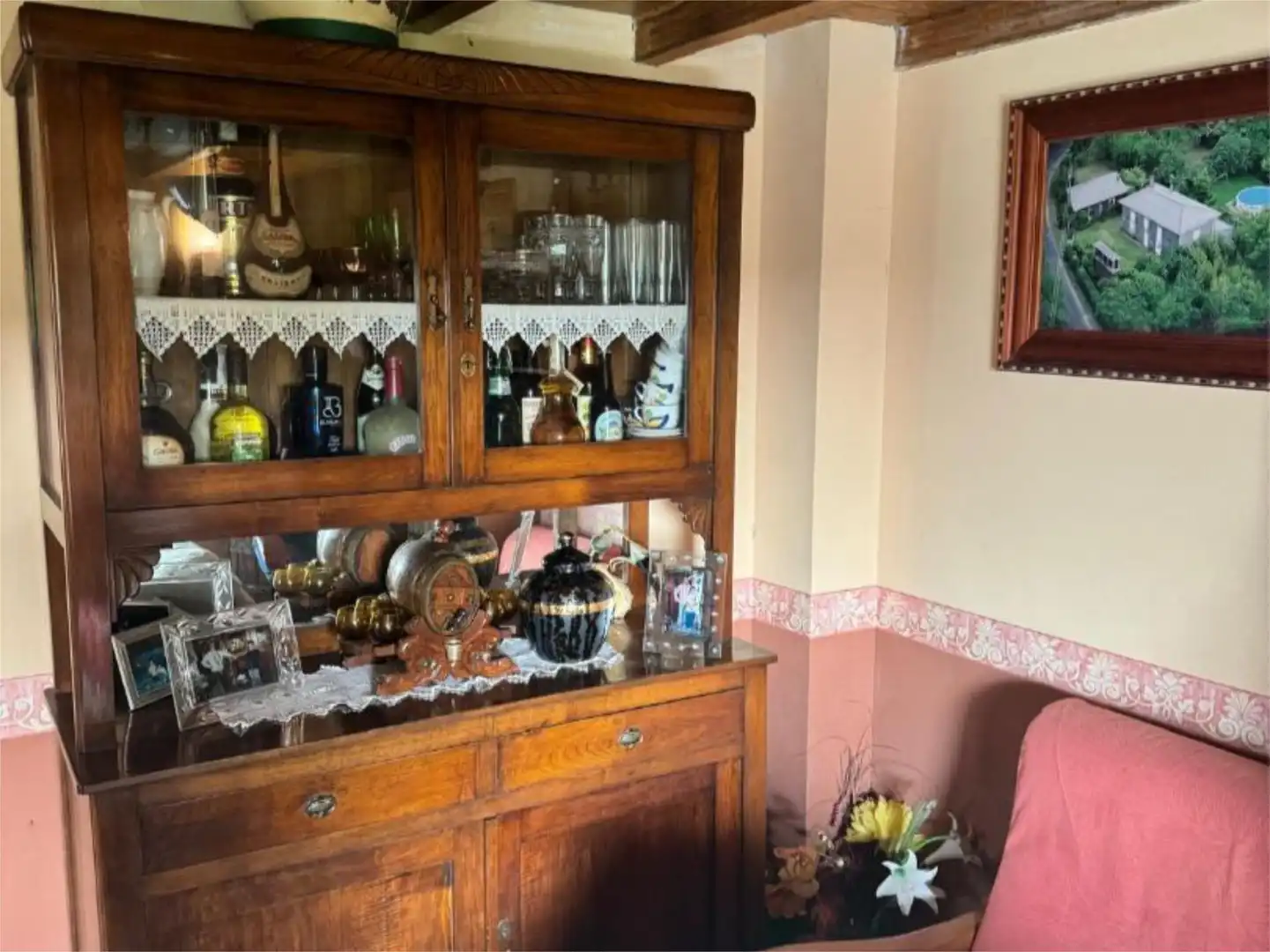 Piso en venta en Aldea Marqués Figueroa, 6, San Sadurniño Comedor de Piso en venta en San Sadurniño con Jardín privado y Amueblado