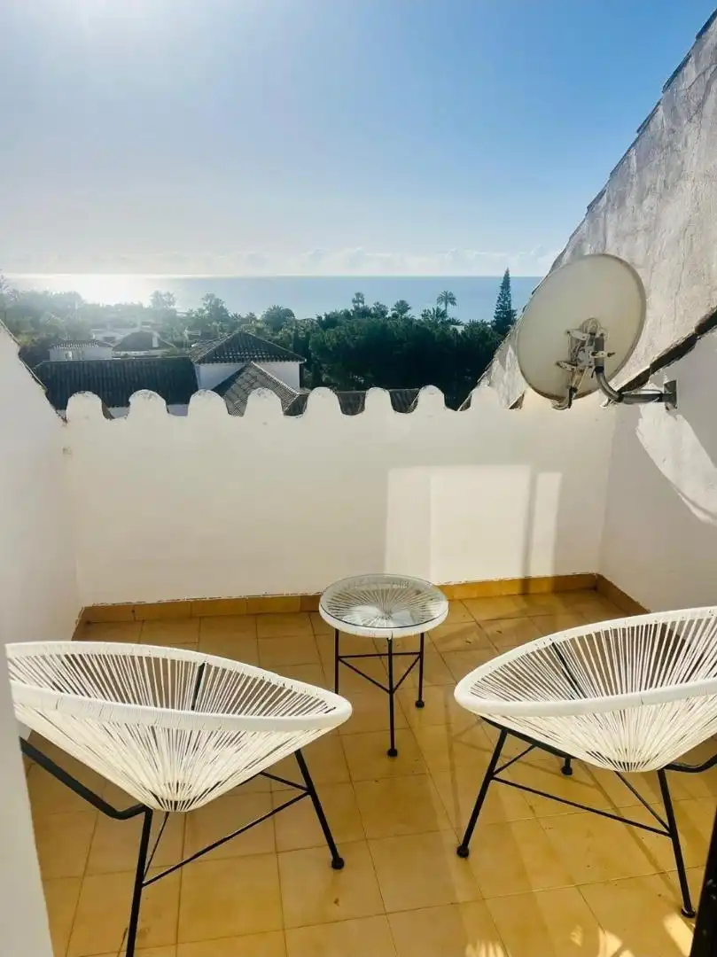 Apartments for rent in Avenida Jacaranda, 123, Las Chapas - Alicate Playa Terrace of Apartments for rent in Marbella with Parquet flooring and Furnished