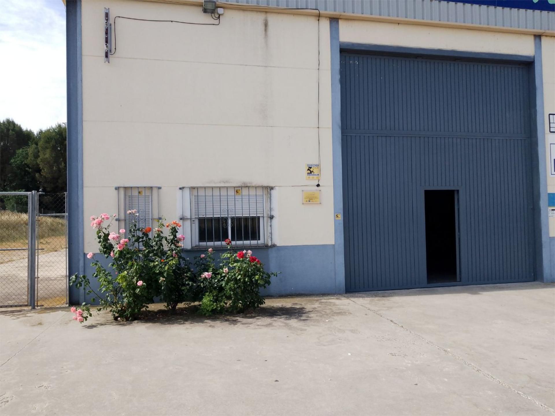 Vista exterior de Nave industrial en venta en Villarrubio