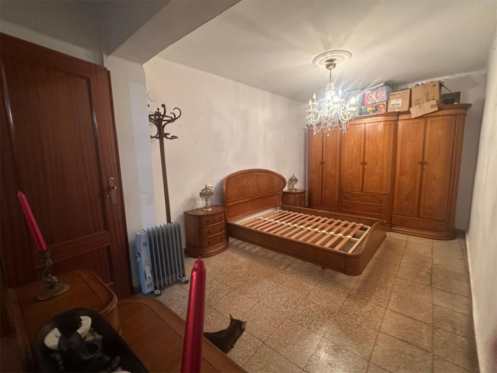 Bedroom of Flat to rent in  Valencia Capital  with Terrace, Furnished and Balcony