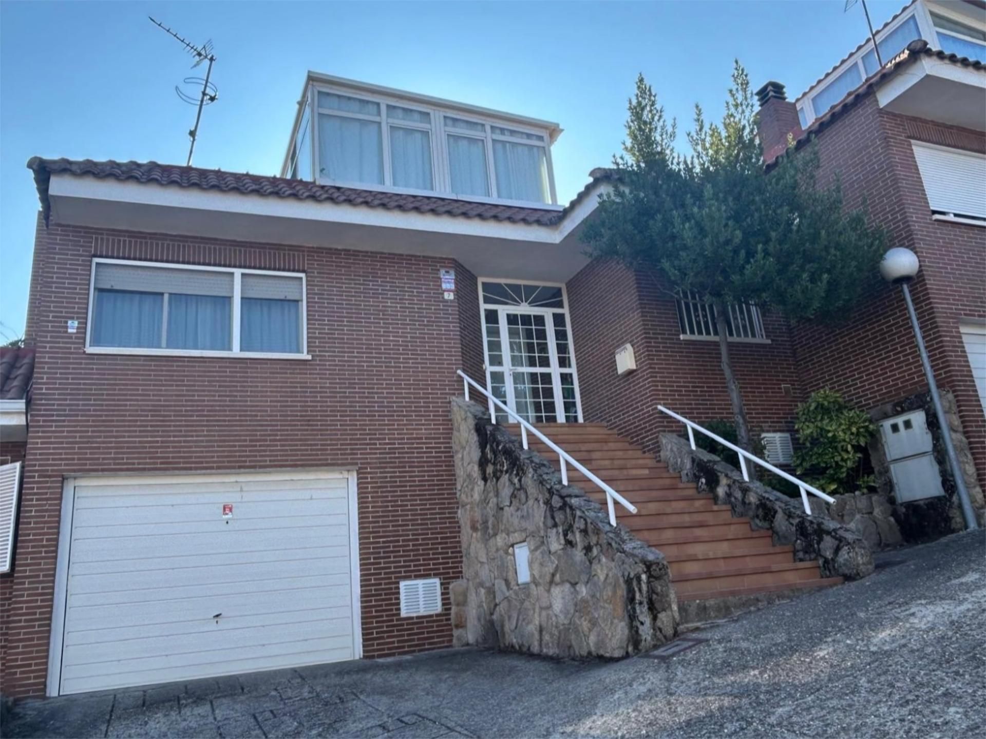 Vista exterior de Piso en venta en Galapagar con Aire acondicionado, Calefacción y Jardín privado