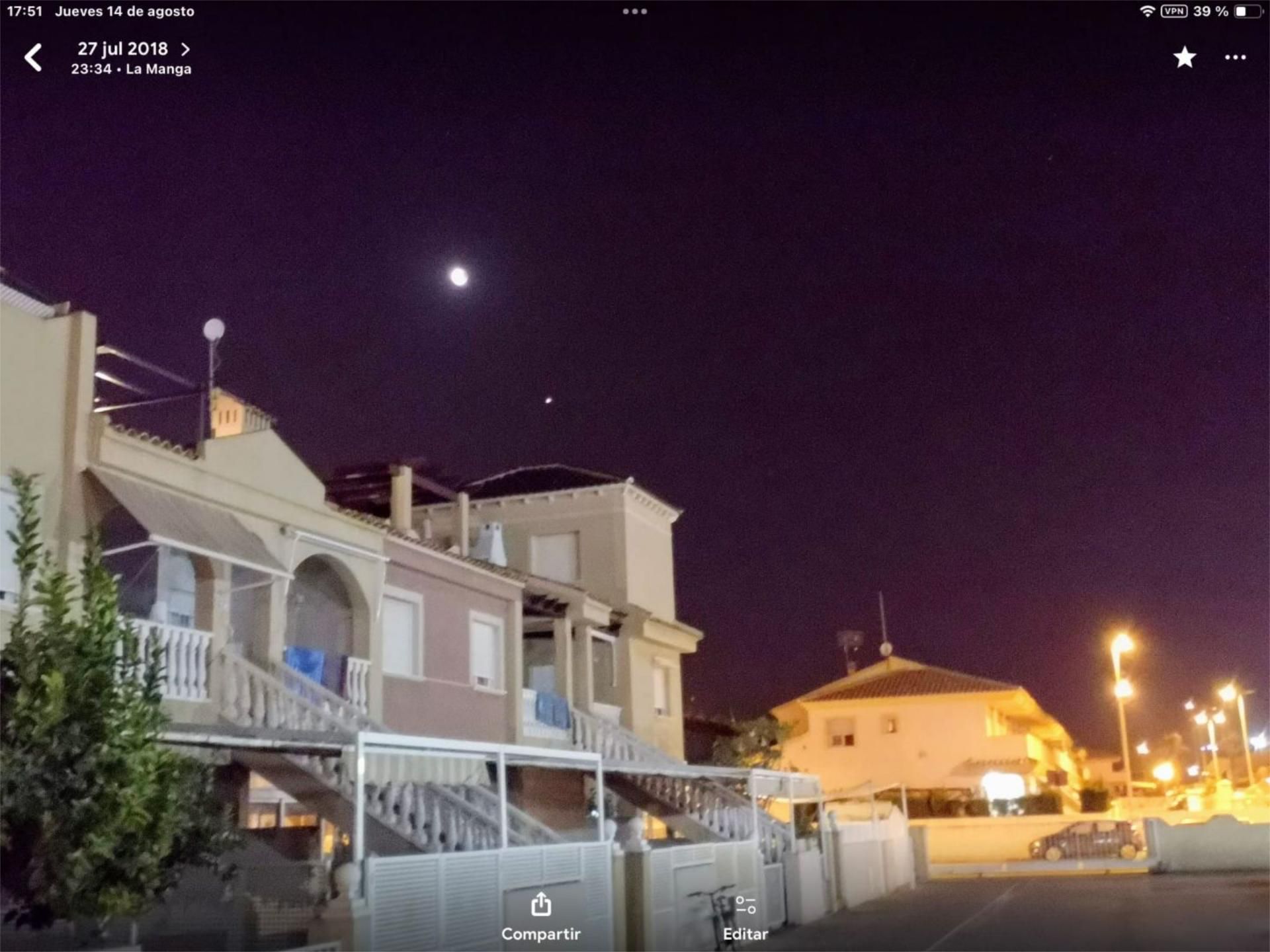 Exterior view of Single-family semi-detached for sale in Cartagena  with Air Conditioner, Private garden and Terrace
