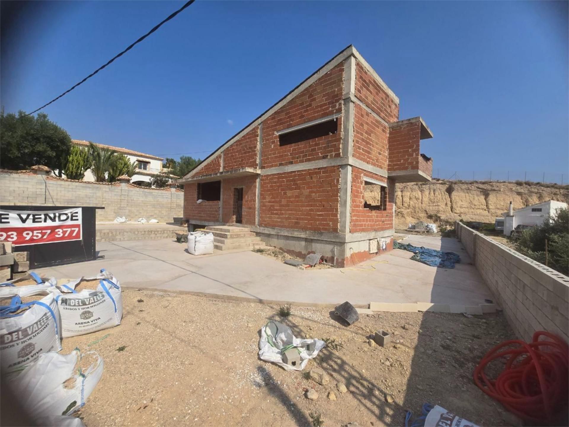 Vista exterior de Finca rústica en venda en Busot amb Terrassa i Balcó