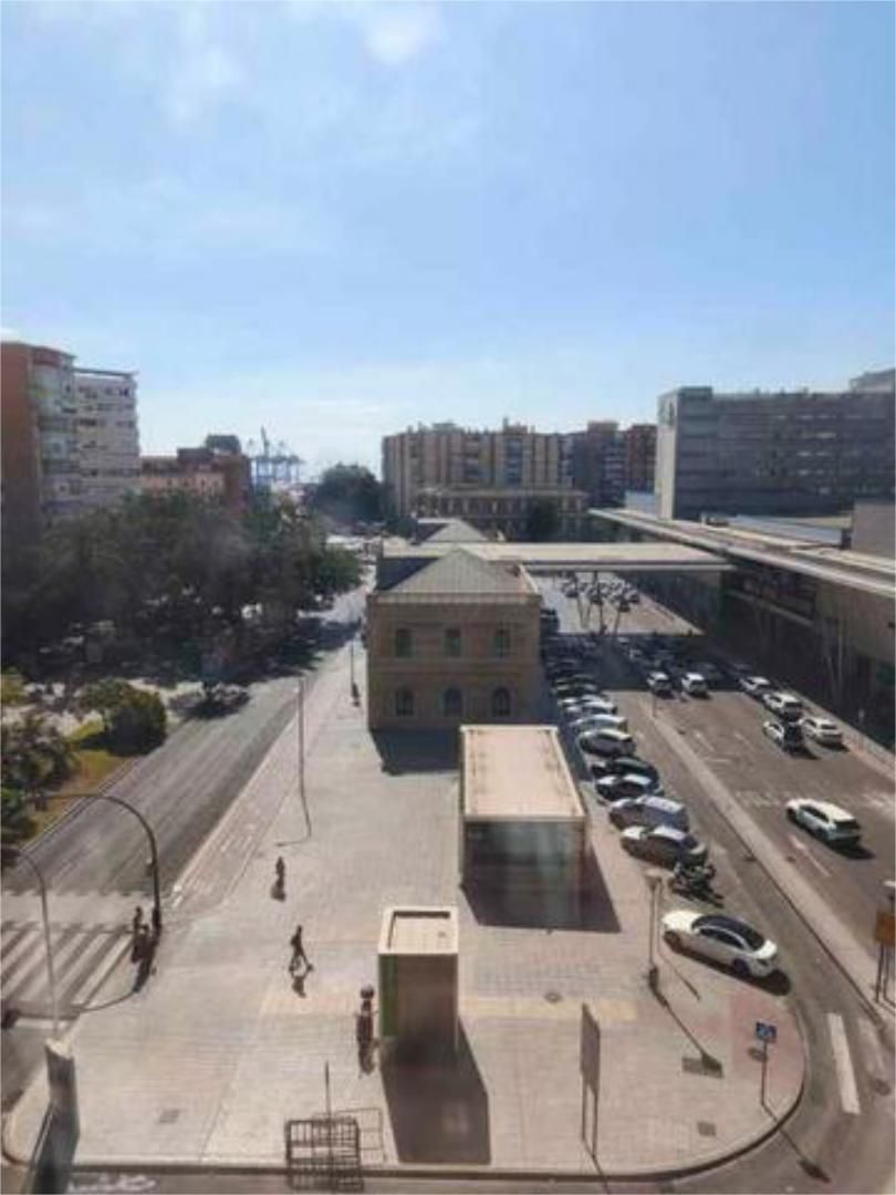 Vista exterior de Pis de lloguer en Málaga Capital amb Calefacció, Traster i Moblat