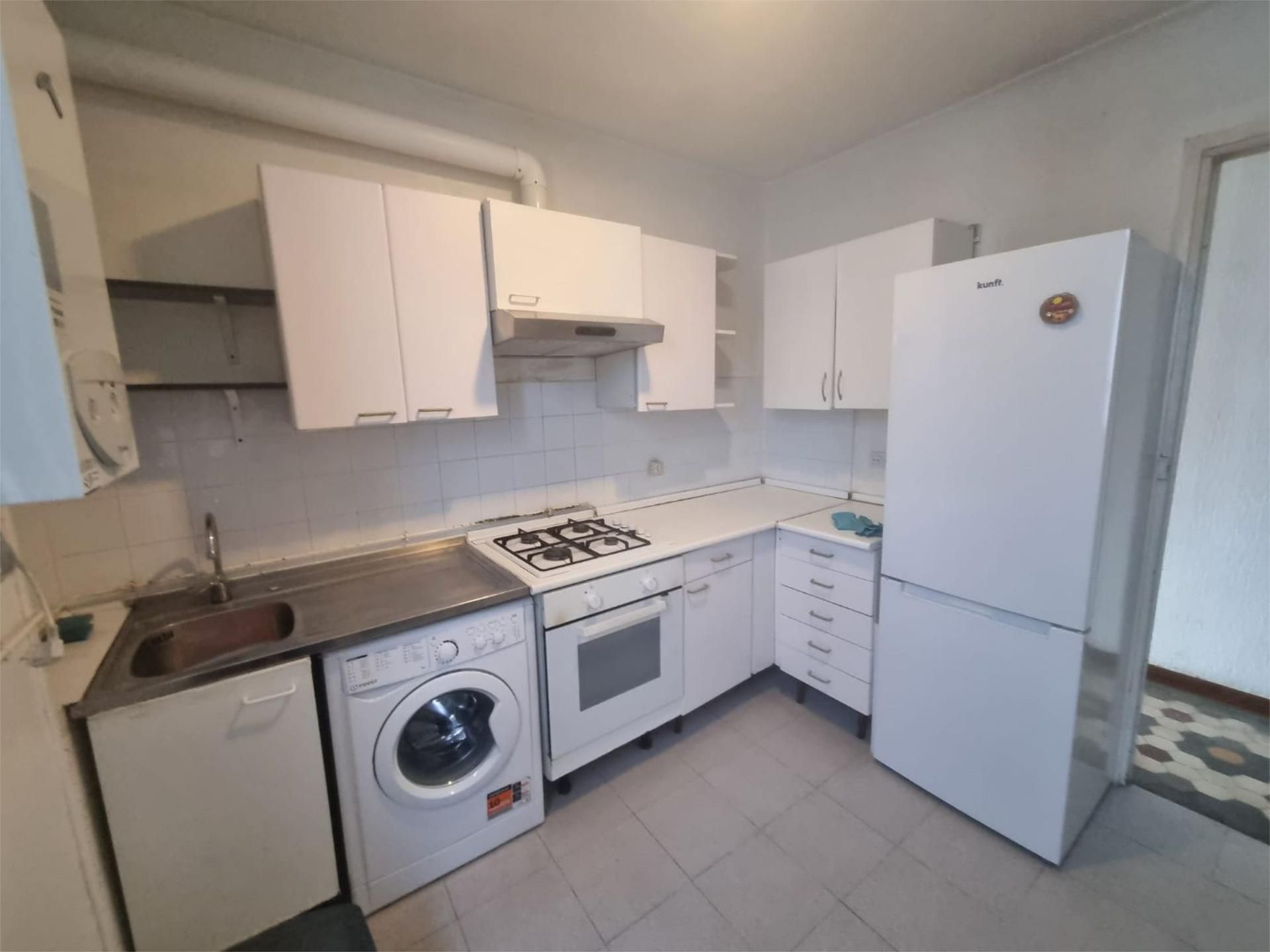 Kitchen of Flat for sale in  Madrid Capital  with Heating