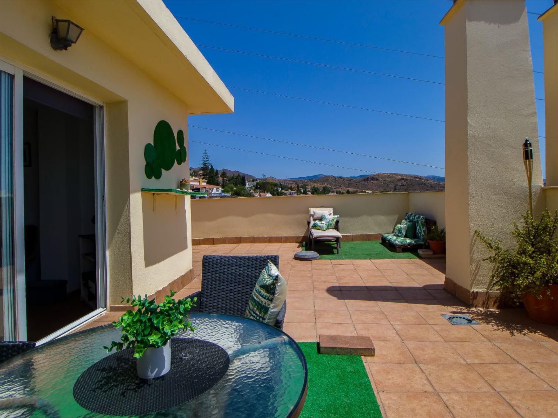 Terrace of Attic to rent in Málaga Capital  with Air Conditioner, Terrace and Swimming Pool