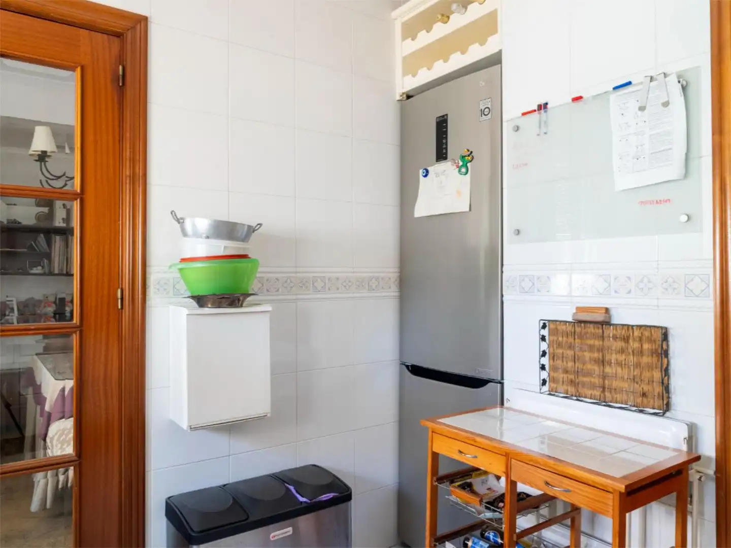 Küche von Wohnung zum Verkauf in  Huelva Capital mit Klimaanlage und Terrasse