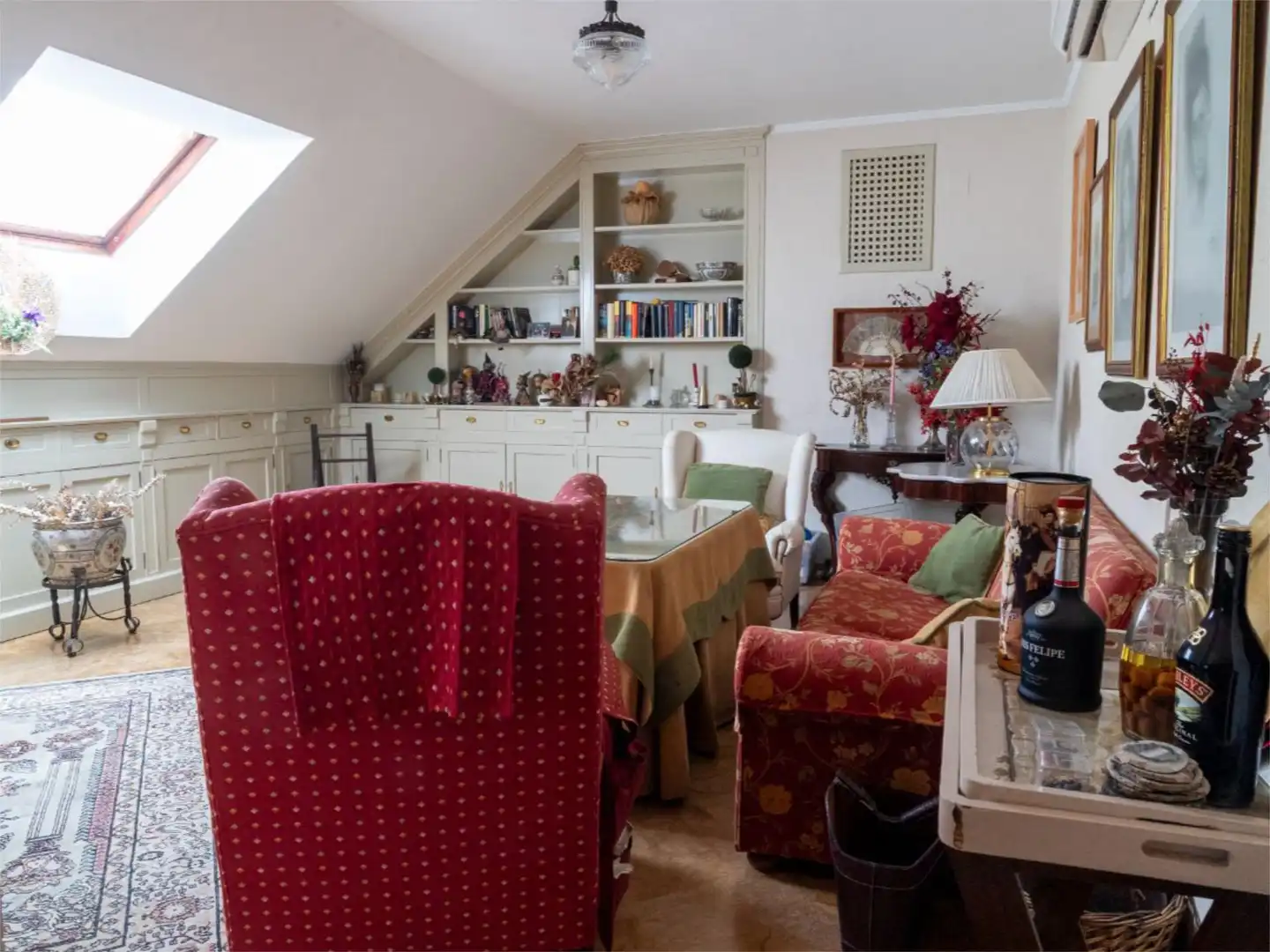 Wohnzimmer von Wohnung zum Verkauf in  Huelva Capital mit Klimaanlage und Terrasse