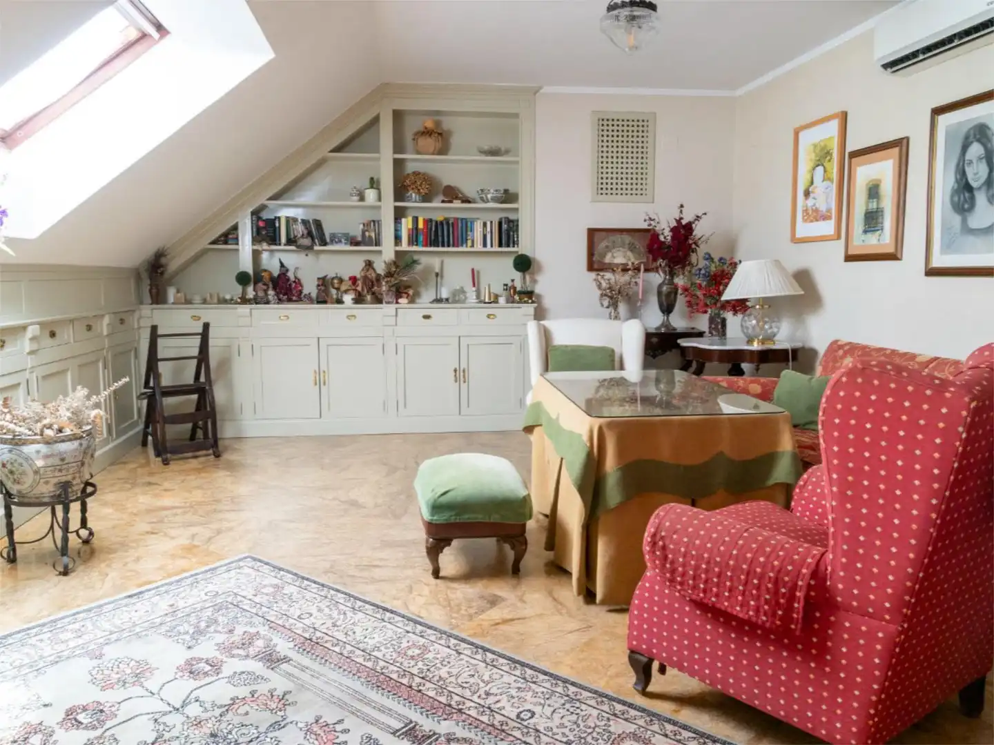 Wohnzimmer von Wohnung zum Verkauf in  Huelva Capital mit Klimaanlage und Terrasse