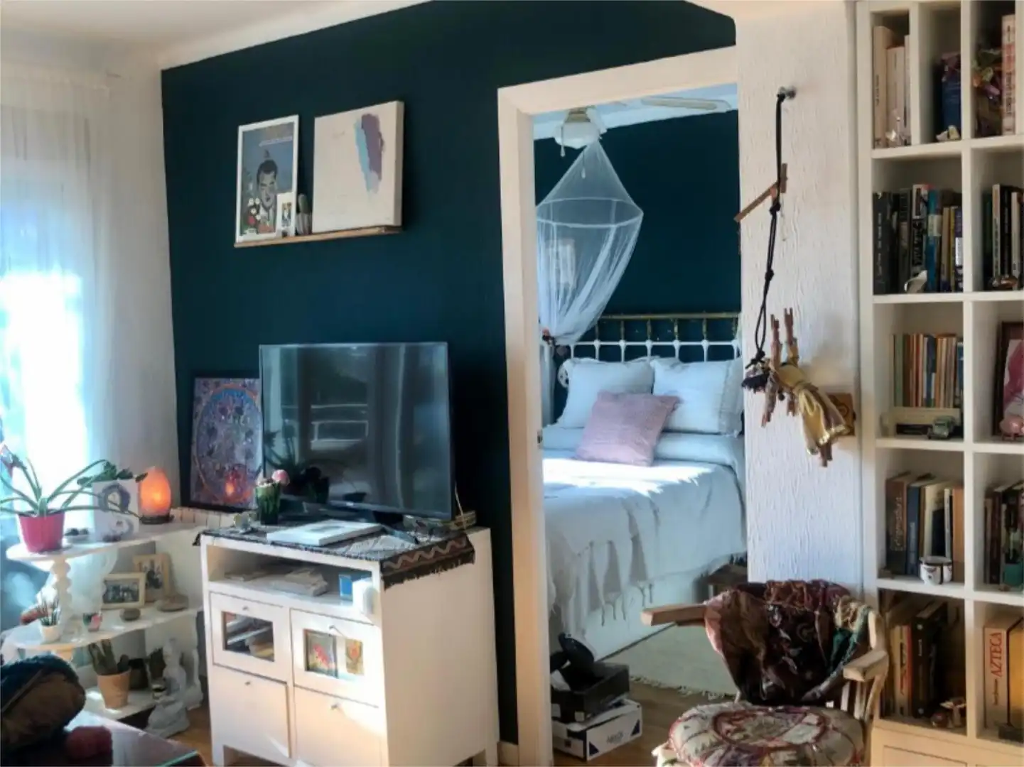 Flat for sale in Calle Mariano José de Larra, 14, Centro Bedroom of Flat for sale in Mérida with Air Conditioner and Balcony