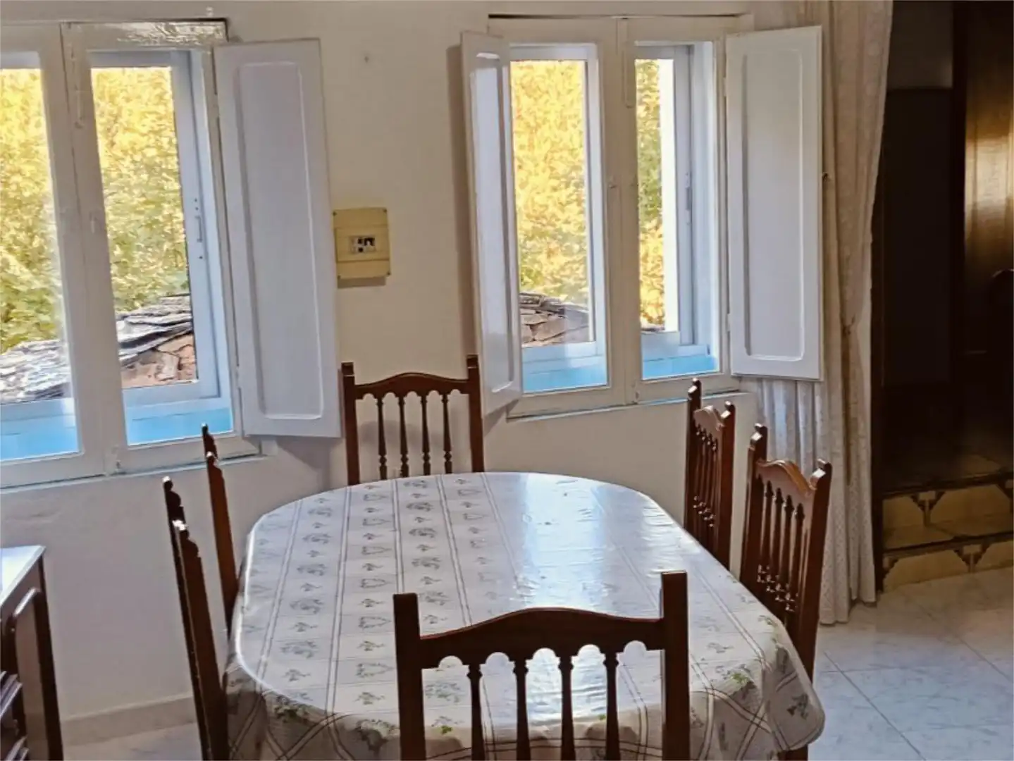 Comedor de Finca rústica en venta en Folgoso do Courel con Jardín privado, Terraza y Trastero